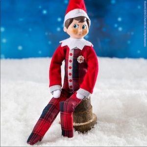 Elf on the shelf “FA-LA-LA FOOTIE PAJAMAS”